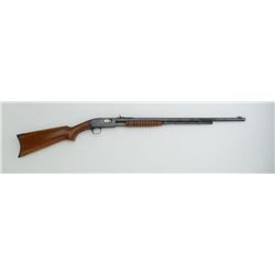 Remington Model 12 pump action rifle, .22  short, long or LR cal., 24” octagon barrel,  blue finish,