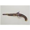 Image 2 : Late 18th Century European flintlock pistol  converted to percussion possibly German,  stock reduced