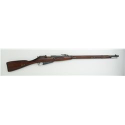 Russian Mosin Nagant bolt action rifle,  Cyrillic markings, 7.62mm cal., 29-1/2”  barrel, blue finis