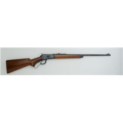 Winchester Model 65 lever action rifle, .32  W.C.F. cal., 22” round barrel, button  magazine, blue f