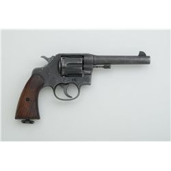 United States Property Colt Model 1917 DA  revolver, .45 cal., 5-1/2” barrel, parkerized  finish, wo