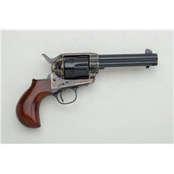 Uberti single action revolver with bird’s  head profile grips, .45 cal., 4-3/4” barrel,  blue and ca