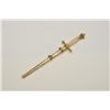 Image 1 : German Naval miniature dagger and sheath in  very good condition.  Est.:  $150-$250.