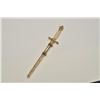 Image 2 : German Naval miniature dagger and sheath in  very good condition.  Est.:  $150-$250.