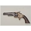 Image 2 : Smith & Wesson 1st Model 2nd Issue spur  trigger revolver, .22 cal., 3” barrel, blue  finish, silver