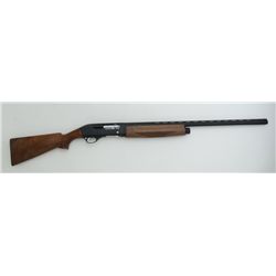 Mitchell Sabre hammerless semi-auto shotgun,  12 gauge, 28” ventilated rib barrel, mat  black finish