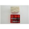 Image 2 : Lot of 2 boxes of .340 WBY Magnum ammo and a  die set for that caliber.  Est.:  $50-$100.