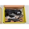 Image 1 : Three M1A 10 round magazines, a nylon sling  and misc. M1A scope base parts.  Est.:    $25-$50.