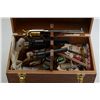 Image 2 : Bonanza blackpowder shooters lot consisting  of a modern Italian-made percussion engraved  copy of a