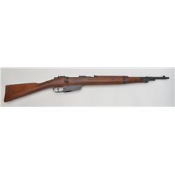 Italian Carcano bolt action rifle, 6.5mm  cal., 21-1/2” barrel, blue finish, wood  stock, #07686 in 