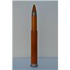 Image 2 : Wood Practice shell for WWI-WWII artillery  35" Est.:$75-$150