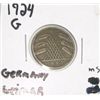 Image 1 : 1924 G GERMANY WEIMAR *MS HIGH GRADE* *RARE HARD TO FIND*!! COIN CAME OUT OF SAFE BOX!!