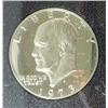 Image 2 : ( 2 ) 1973  SILVER PROOF EISENHOWER DOLLARS  IN BROWN BOXES