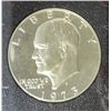 Image 3 : ( 2 ) 1973  SILVER PROOF EISENHOWER DOLLARS  IN BROWN BOXES