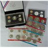Image 1 : U.S. COIN LOT: PROOF AND MINT SETS 1972, 73  UNC. 1975, 96 PROOF & 97  SILVER Pf