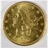 Image 1 : 1907 $20 GOLD LIBERTY MS62