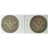 Image 2 : 1905 FINE & 1905-S FINE BARBER HALF DOLLARS