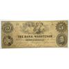 Image 1 : 1854 $5 ANN ARBOR, MI (BANK OF WASHTENAW)