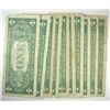 Image 2 : 10 $1 SILVER CERTIFICATES *STAR NOTES*