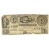 Image 1 : 1838 $5 STATE OF GEORGIA (OCMULGEE)