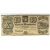 Image 1 : 1837 $10 MANCHESTER,  MI (BANK OF MANCHESTER)