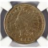 Image 2 : 1864 INDIAN CENT CN NGC AU 55 NICE