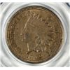 Image 1 : 1864 INDIAN CN ONE CENT  XF-AU NICE