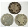 Image 1 : (3) 1903-S BARBER HALF DOLLARS "GRADING SET" (AG,GOOD,VG)