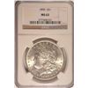 Image 1 : 1890 MORGAN DOLLAR NGC MS63