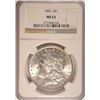 Image 1 : 1896 MORGAN DOLLAR NGC MS63