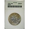 Image 1 : 1940 WALKING LIBERTY HALF DOLLAR ANACS PROOF 64 LOOKS MUCH BETTER THAN 64