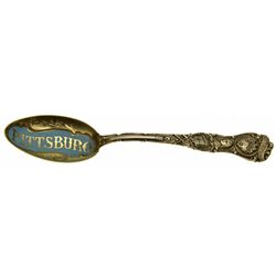 Pittsburgh Silver Souvenir Spoon