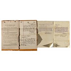 AZ,Clifton-Graham County,Assorted Graham County Court Papers *Territorial*