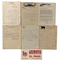 AZ,Solomonville-Graham County,Assorted Billheads *Territorial*