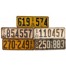 CA,-,Californian License Plates