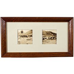 CA,-Sierra County,Pack Horses for Poker Flat Framed Photos