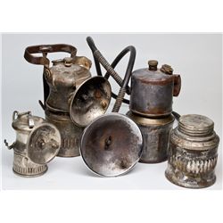 NY,-,Wolf and Justrite Carbide Lamp Group