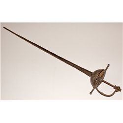 Costa Rica-,Spanish Cup Hilt Relic Rapier