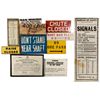 Image 1 : Mine Sign Collection