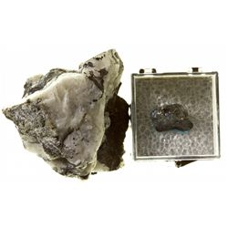 MT,Troy-Lincoln County,Native Silver, Bornite, and Quartz