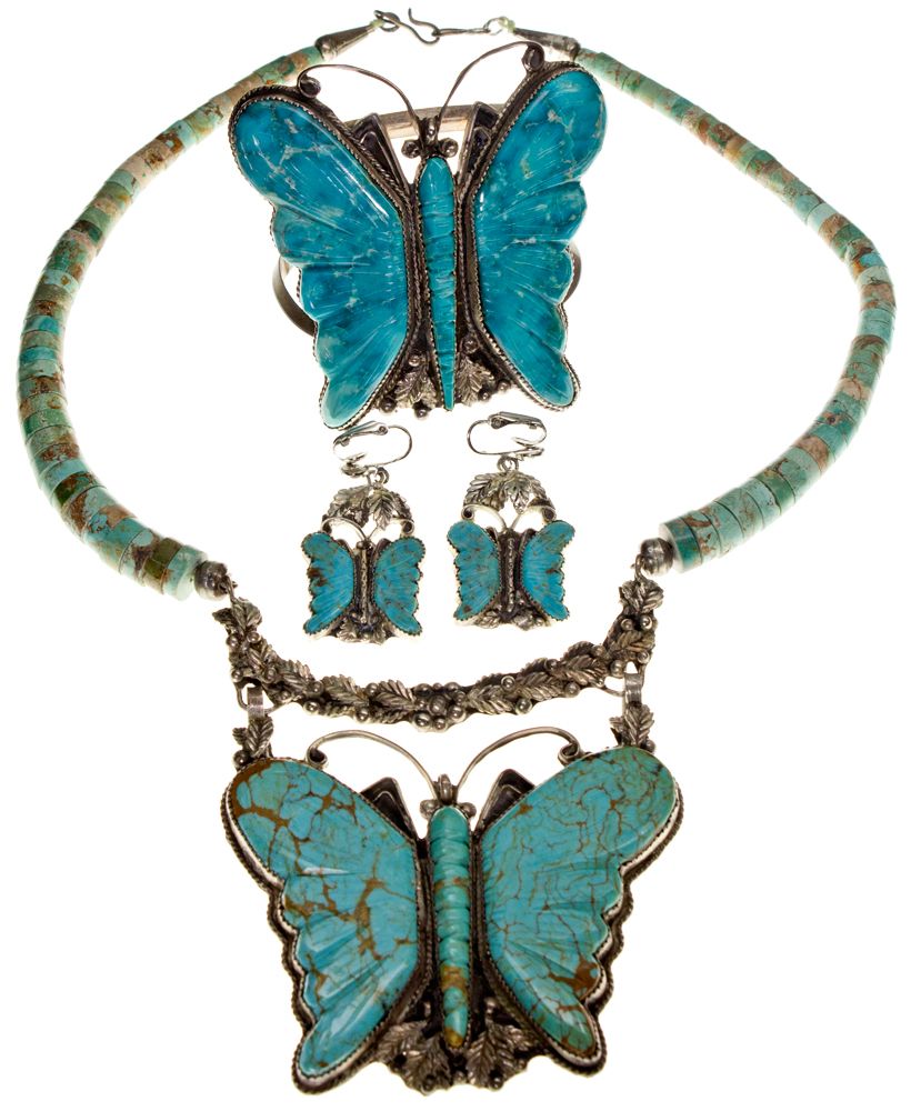 ,,Butterfly Turquoise Jewelry by Annie Eagle