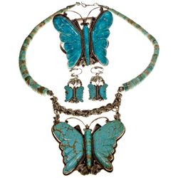 ,-,Butterfly Turquoise Jewelry by Annie Eagle