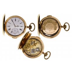 ,France-,Swiss Made English Chronograph Pocket Watch