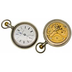 OH,Columbus-,18 Size Columbus Watch Company 15 J Pocket Watch