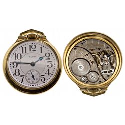 IL,Chicago-,Elgin 16 Size, 21 Jewel Father Time Pocket Watch
