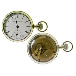IL,Elgin-,Clear Backed Elgin Mechanism in Hamilton Case, Size 18