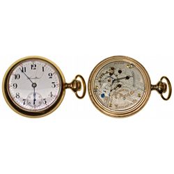 PA,Lancaster-,18 Size Early 21J Hamilton Railroad Pocket Watch