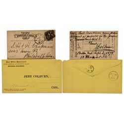 Numismatic Association President Jeremiah Colburn Pieces