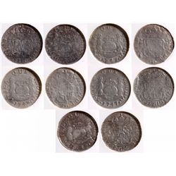 ,Mexico-,El Cazador Silver Shipwreck Coins