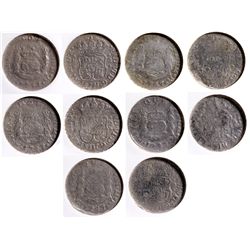 ,Mexico-,El Cazador Silver Shipwreck Coins